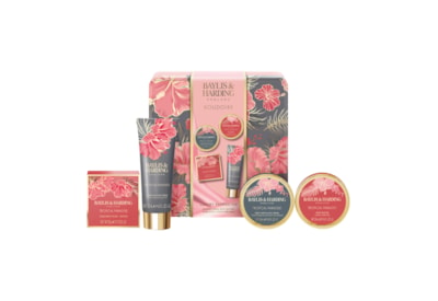 Baylis & Harding Boudoire Luxury Pamper Tin Gift Set 4pc (BD24TIN)