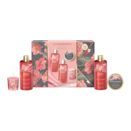 Baylis & Harding Boudoire Wrapped Luxury Candlelit Gift Set (BD24LUXCAND)