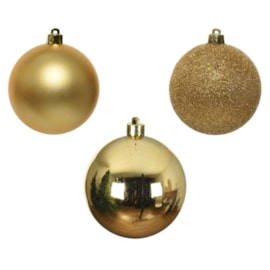 Shatterproof Baublesx10 Light Gold 60mm (020170)