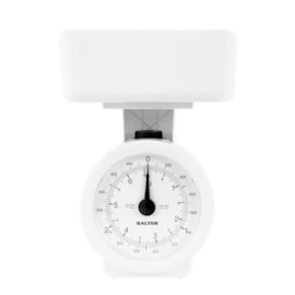 Salter Orb Mechanical Kitchen Scale White (112 WHWHDRFAZFOB)