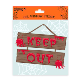 Halloween 7" Gel Window Stickers (33772-STIC)