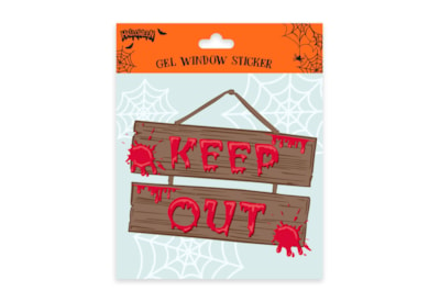 Halloween 7" Gel Window Stickers (33772-STIC)