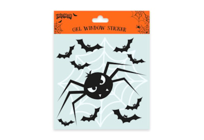 Halloween 7" Gel Window Stickers (33772-STIC)