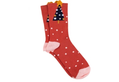 Totes Isotoner Novelty Ankle Socks Tree (3438FTRE)