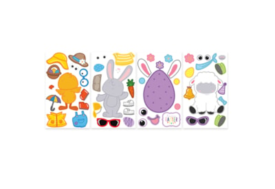 100 Cut Diy Easter Sticker (35050-SC)