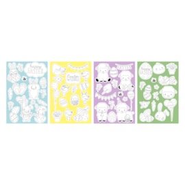 Easter Colour Your Own Stickers (35053-CSC)