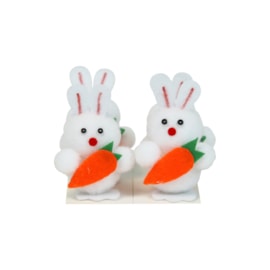 Easter 4 Bunnys w Carrot Cdu (35137-BUNYC)