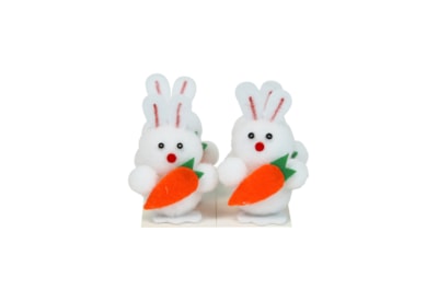 Easter 4 Bunnys w Carrot Cdu (35137-BUNYC)