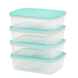 Wham Everyday Food Boxes Set Of 4 1ltr (35800)