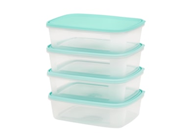 Wham Everyday Food Boxes Set Of 4 1ltr (35800)