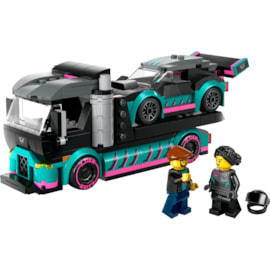 Lego® City Race Car and Car Carrier Truck (60406)