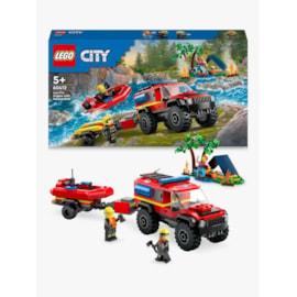 Lego® City 4x4 Fire Truck with Rescue Boat (60412)