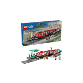 Lego® City Downtown Streetcar and Station (60423)