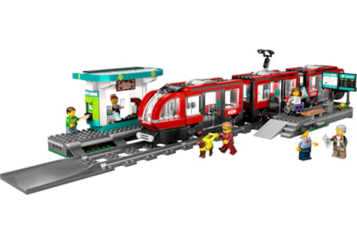 Lego® City Downtown Streetcar and Station (60423)