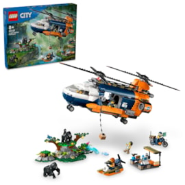 Lego® City Jungle Explorer Helicopter at Base Camp (60437)