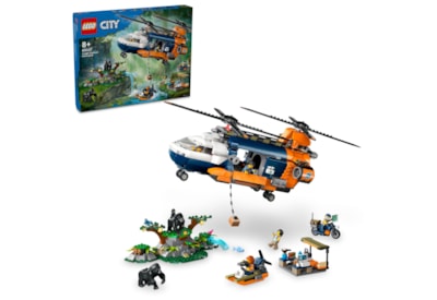 Lego® City Jungle Explorer Helicopter at Base Camp (60437)