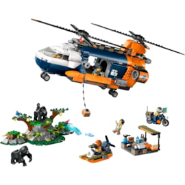 Lego® City Jungle Explorer Helicopter at Base Camp (60437)