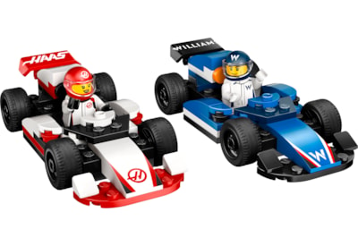 Lego® City F1® Williams Racing & Haas F1® Race Car (60464)