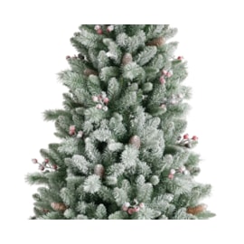 Windham Spruce Frosted Christmas Tree Green/white 180cm (684496)