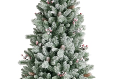 Windham Spruce Frosted Christmas Tree Green/white 180cm (684496)