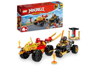 Lego® Ninjago Kai's & Ras's Car & Bike Battle (71789)