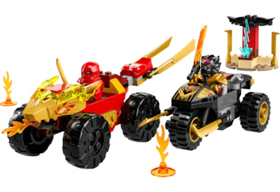 Lego® Ninjago Kai's & Ras's Car & Bike Battle (71789)