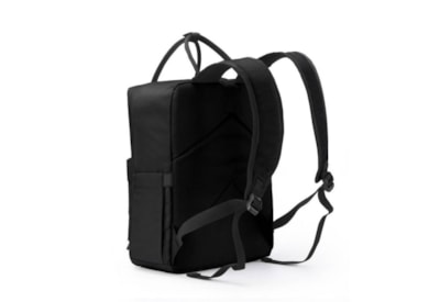 Eco Chic Black Top Handle Backpack (FB2-BK)