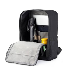 Eco Chic Black Top Handle Backpack (FB2-BK)