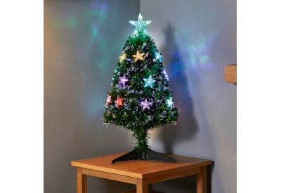 Premier Fibre Optic Star Tree 80cm (FT102606)