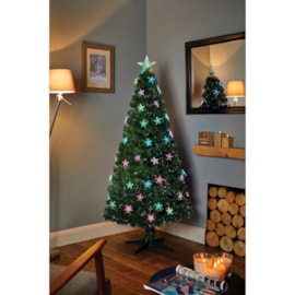 Premier Fibre Optic Star Tree 1.5m (FT237224)