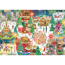 Gibsons Christmas Around The World 500pc (G3609)