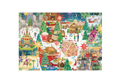 Gibsons Christmas Around The World 500pc (G3609)