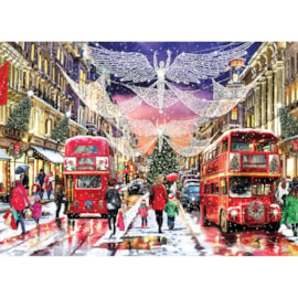 Gibsons Regent Street at Christmas Puzzle 1000pc (G6418)