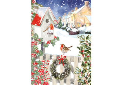 Ling Design Snowy Christmas Big Value Cards 24's (LXBV0006)