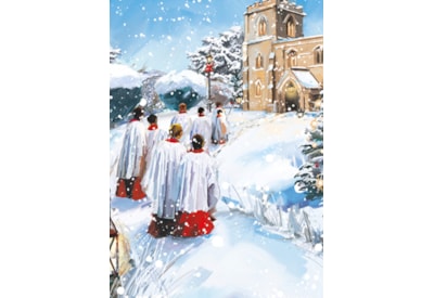 Ling Design Snowy Christmas Big Value Cards 24's (LXBV0006)