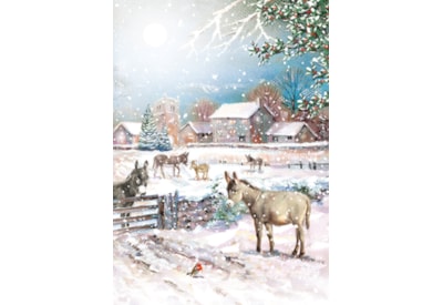 Ling Design Snowy Christmas Big Value Cards 24's (LXBV0006)