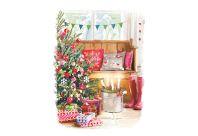 Ling Design Cosy Christmas Big Value Cards 24's (LXBV0007)