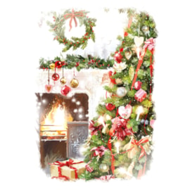 Ling Design Cosy Christmas Big Value Cards 24's (LXBV0007)