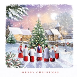 Ling Design Carol Singers Sml Deluxe Cards 12's (LXDD0005)