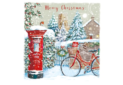 Ling Design Christmas In The Village Sml Deluxe Cards 12's (LXDD0007)