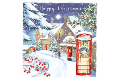 Ling Design Christmas In The Village Sml Deluxe Cards 12's (LXDD0007)