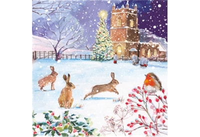 Christmas Charity Wildlife Set E Cards 6's (RCX24_E6)