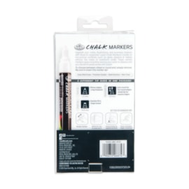 Royal Brush 3pc White Chalk Marker Set (MARK-2801)