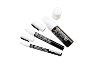 Royal Brush 3pc White Chalk Marker Set (MARK-2801)