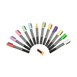 Royal Brush 12pc 2mm Primary Chalk Marker Set (MARK-2806)