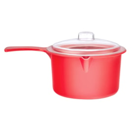 Easy-cook Saucepan & Lid Red Small 0.6lt (NS613R)