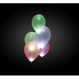 Globos Neon Led Balloons Asstd Colours 5s (PB/LED)