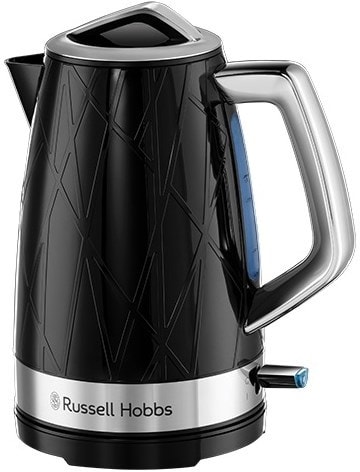 Russell Hobbs Honeycomb Black Plastic Kettle - 26051