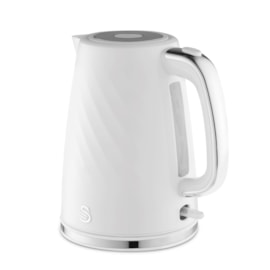 Swan Windsor 3kw Kettle White 1.7ltr (SK14611WHT)