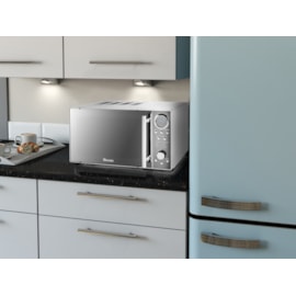 Swan 20l 800w Digital Microwave Silver 20l (SM3080LN)